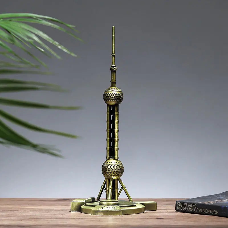 Miniaturas Arquitetônicas - Esculturas Metálicas de Luxo