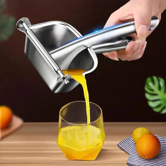 Espremedor JuicePress Alumínio com Compartimento de Suco