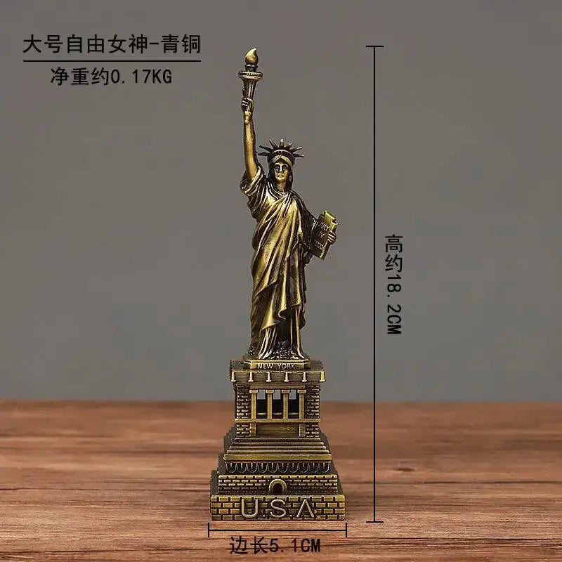 Miniaturas Arquitetônicas - Esculturas Metálicas de Luxo