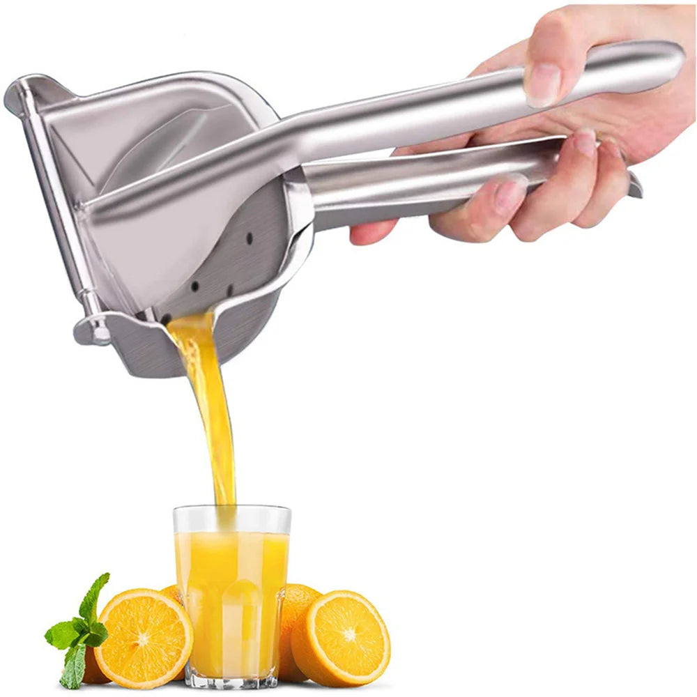 Espremedor JuicePress Alumínio com Compartimento de Suco
