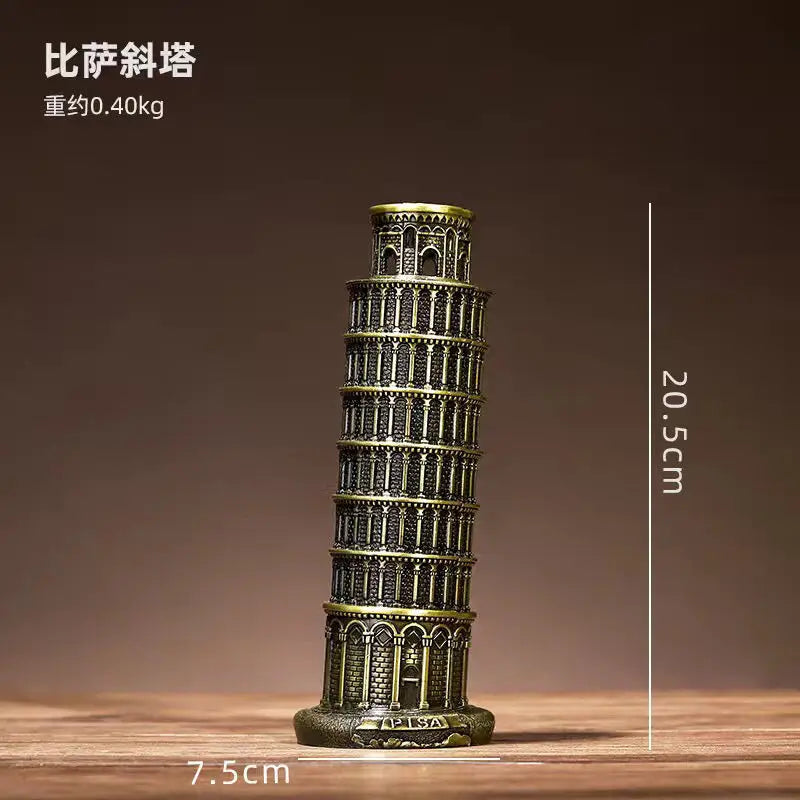 Miniaturas Arquitetônicas - Esculturas Metálicas de Luxo