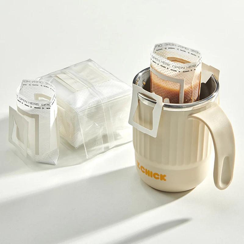 Filtro de Café Individual para Xícara – Um Momento de Leveza em Forma de Café
