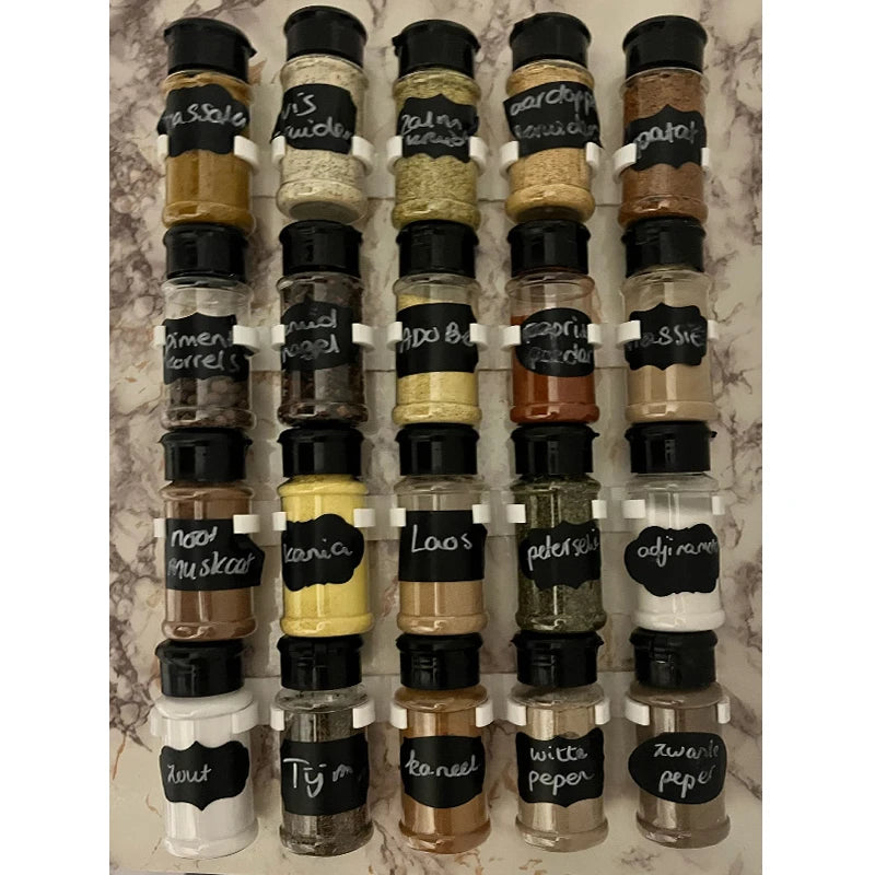 Kit Potes para Condimentos e Temperos com Dosador Integrado