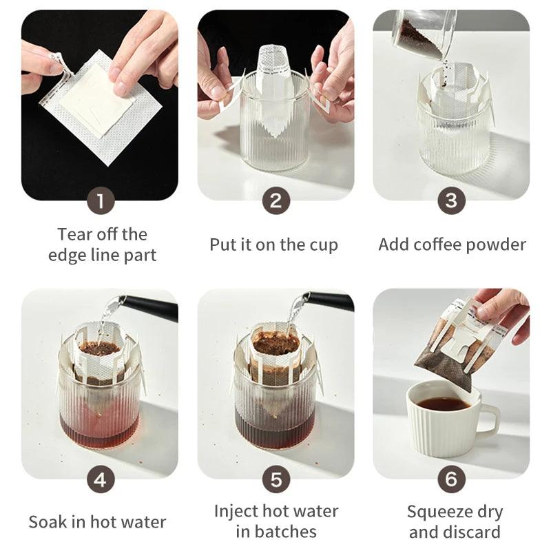 Filtro de Café Individual para Xícara – Um Momento de Leveza em Forma de Café