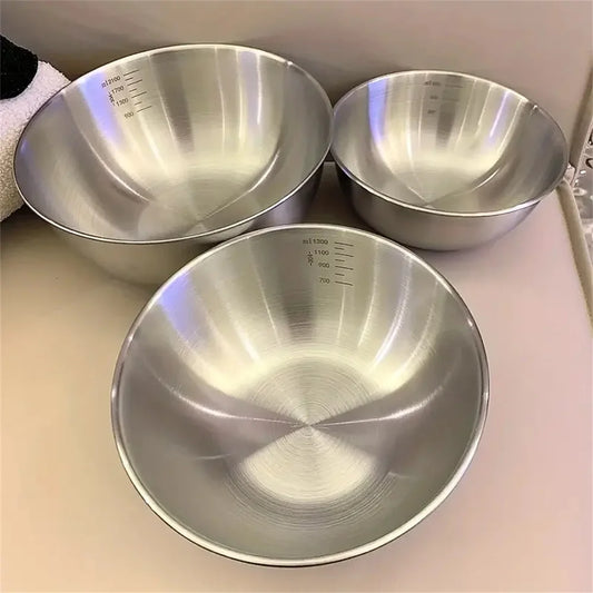 Mix Inox – Kit 3 Tigelas com Medidor