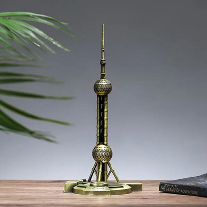 Miniaturas Arquitetônicas - Esculturas Metálicas de Luxo