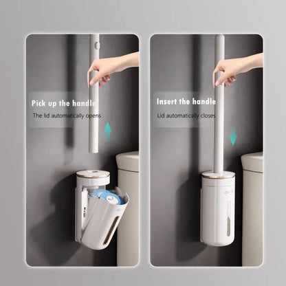 Escova Sanitária com Refil Descartável – Higiene sem contato