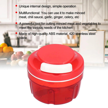 Mini Processador Manual para Temperos