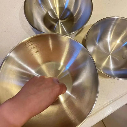 Mix Inox – Kit 3 Tigelas com Medidor