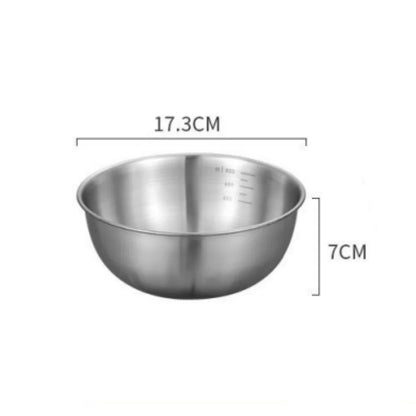 Mix Inox – Kit 3 Tigelas com Medidor