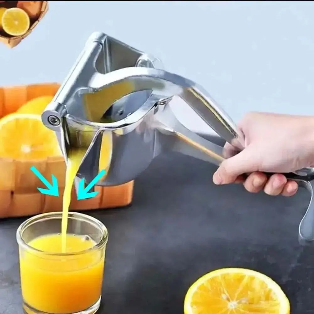 Espremedor JuicePress Alumínio com Compartimento de Suco