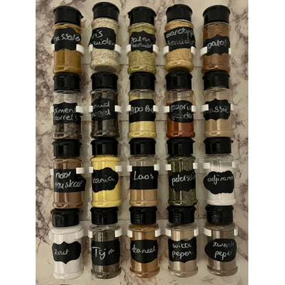 Kit Potes para Condimentos e Temperos com Dosador Integrado