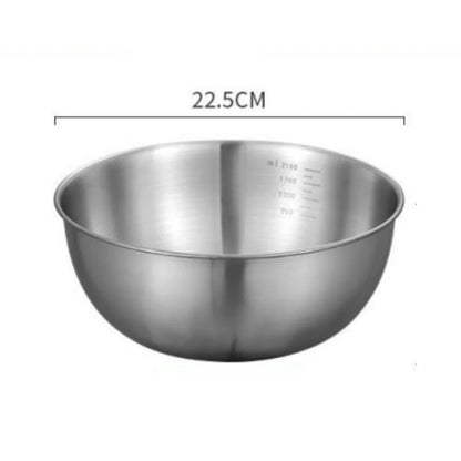 Mix Inox – Kit 3 Tigelas com Medidor